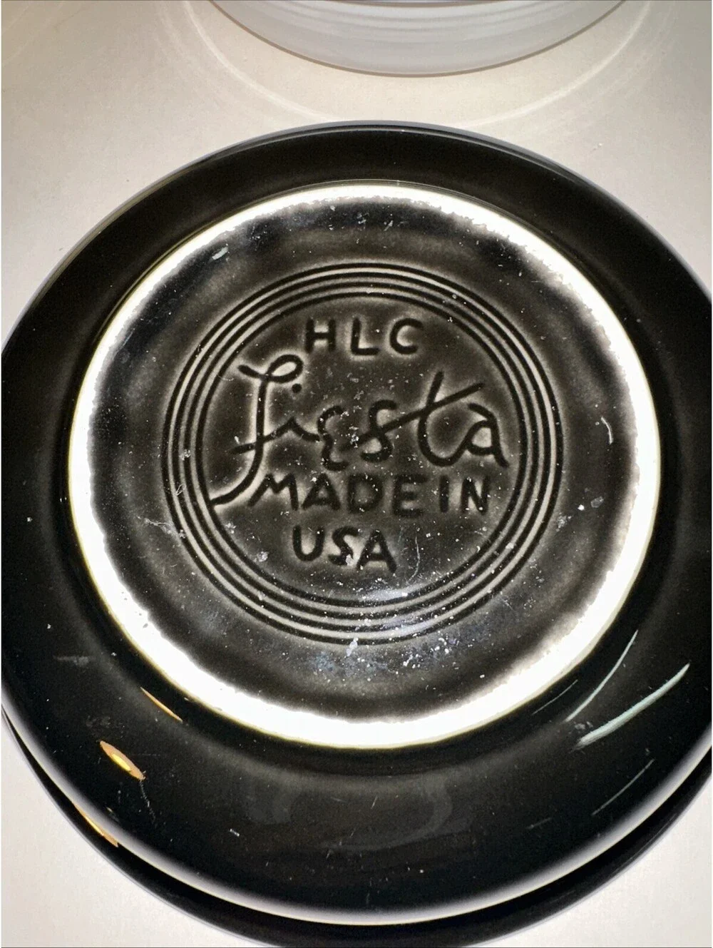 Fiesta Ware Stacking Ribbed Coupe Cereal/Soup Bowl Homer Laughlin 7” Lot of 4